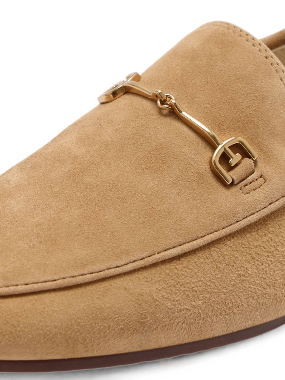Sam Edelman Loraine horsebit-detail loafers Beige
