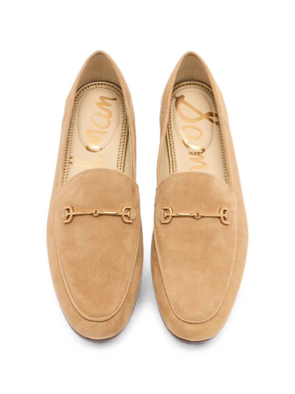 Sam Edelman Loraine horsebit-detail loafers Beige