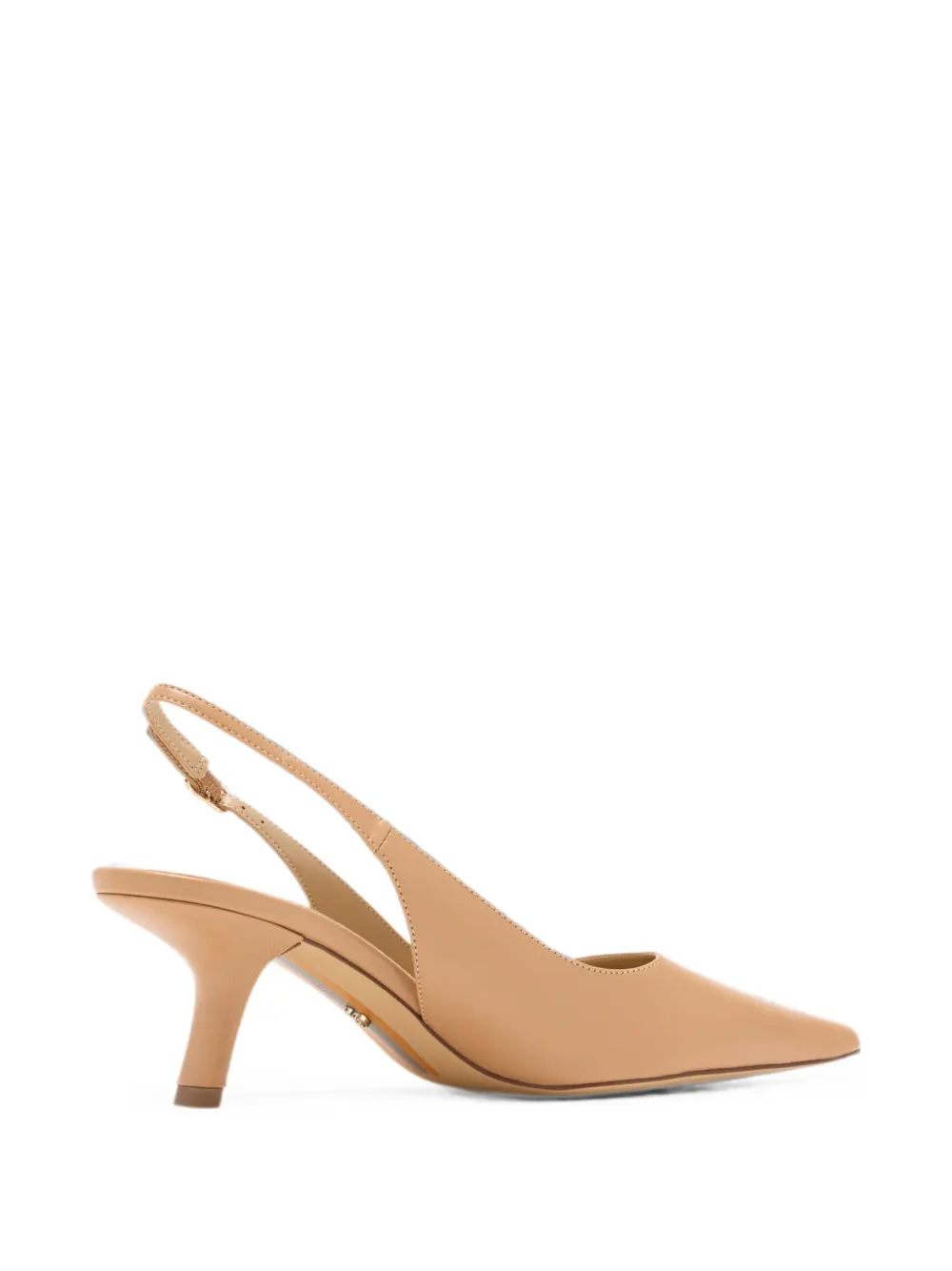 Sam Edelman Bianka pointed-toe slingback pumps Beige