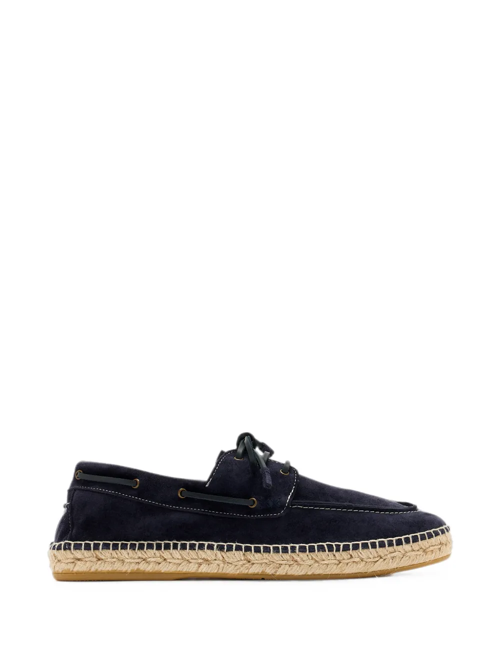 Forsa Lace-up Suede Espadrilles In Black