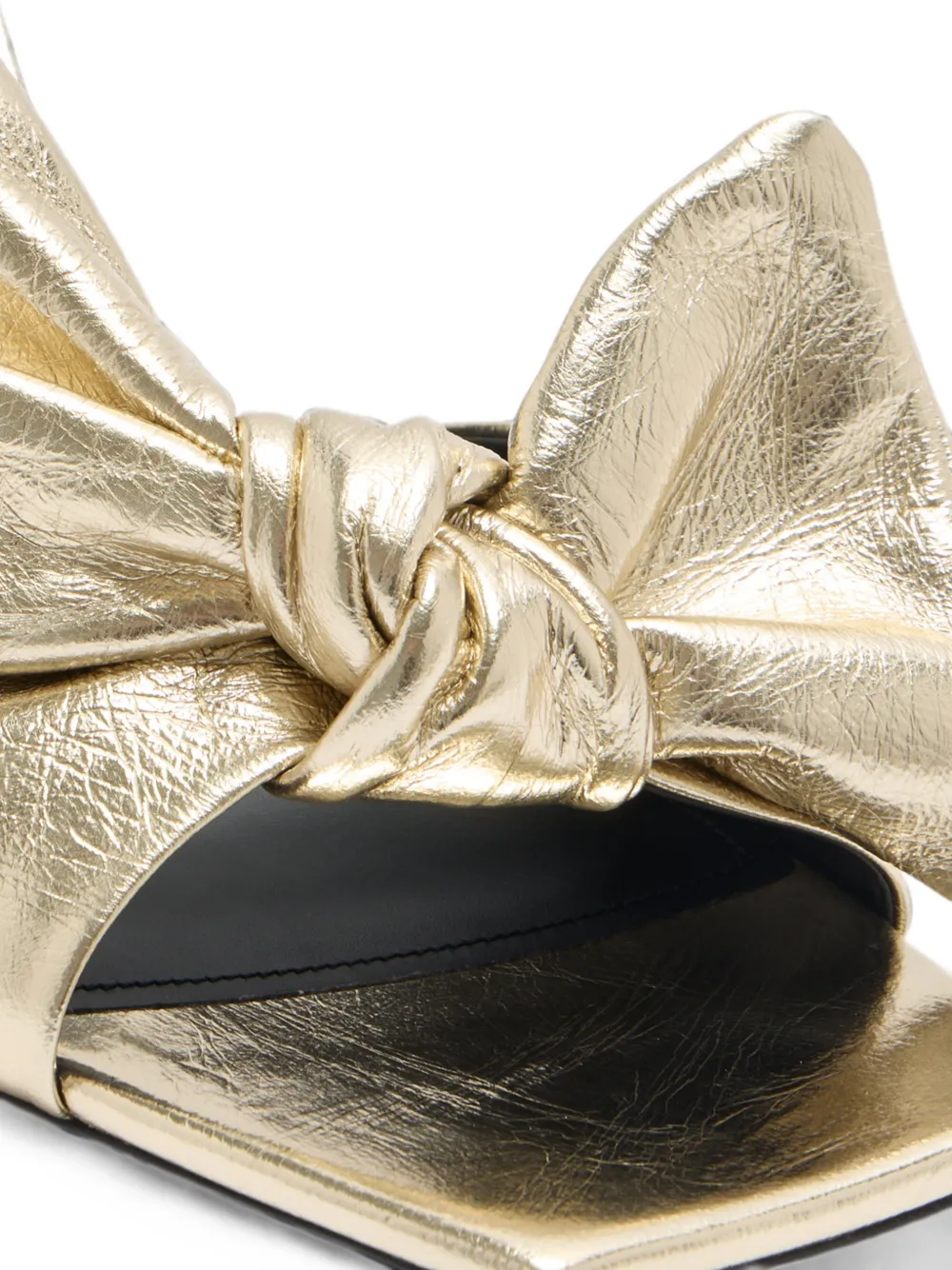 Givenchy Boudoir bow-detail sandals Goud