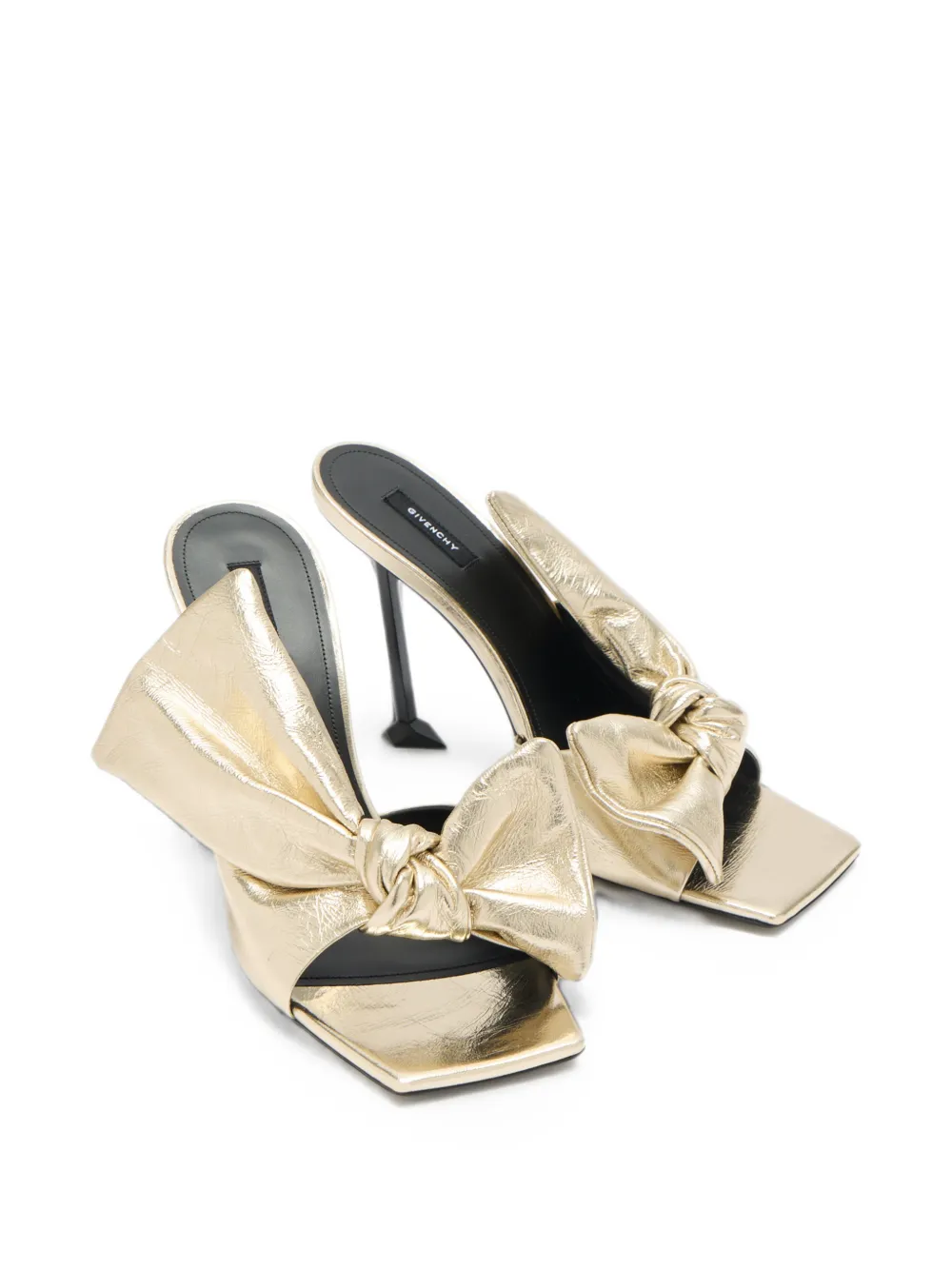 Givenchy Boudoir bow-detail sandals Goud