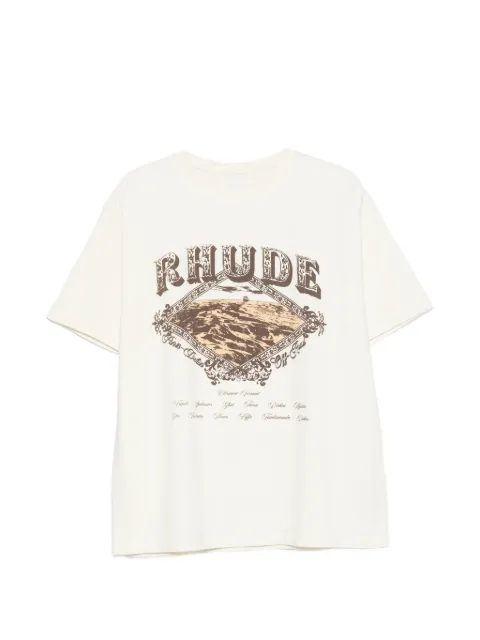 RHUDE T-Shirt mit grafischem Print
