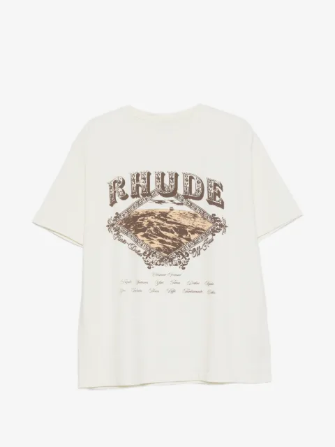 RHUDE graphic-print T-shirt