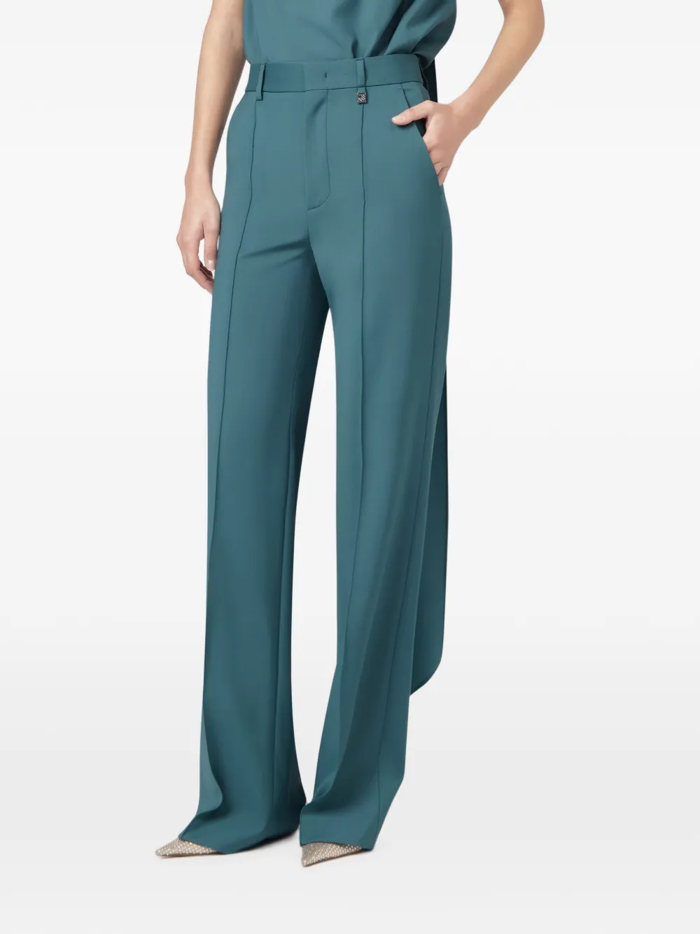 Giuseppe Di Morabito Hose mit hohem Bund - Blau