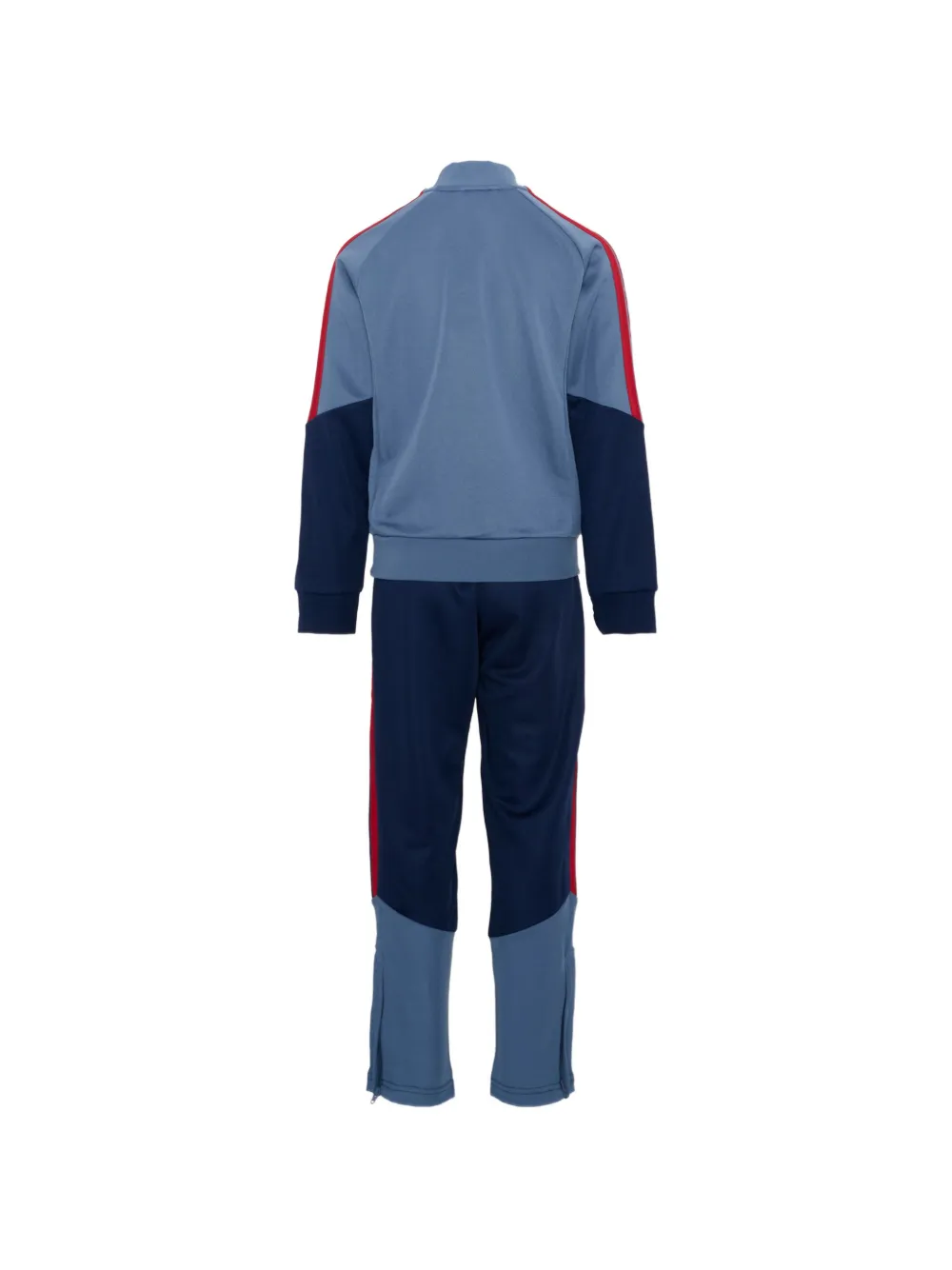 adidas Kids x FC Bayern Munique trainingspak met geborduurd logo en vlakken Blauw