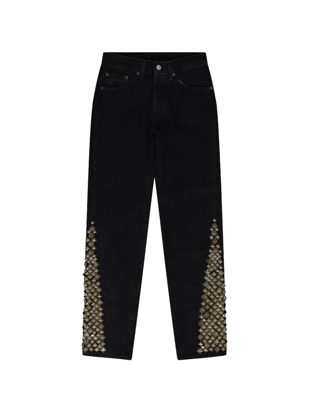 Denim Tears 501 Studded Jeans In Black