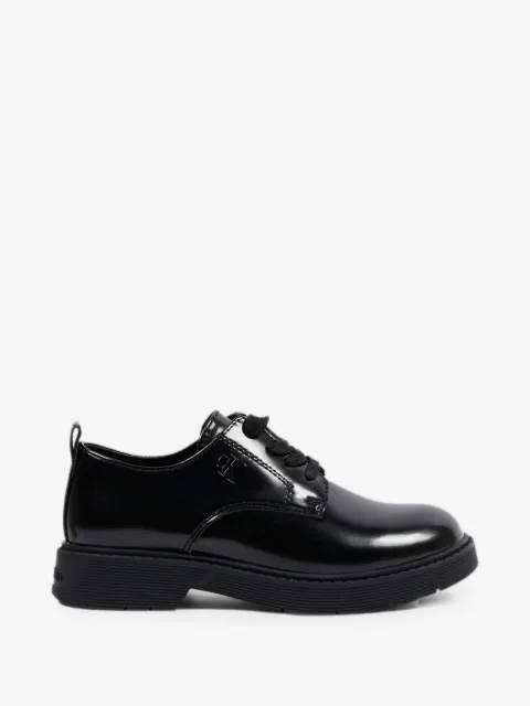 Calvin Klein Kids lace-up leather Derby shoes