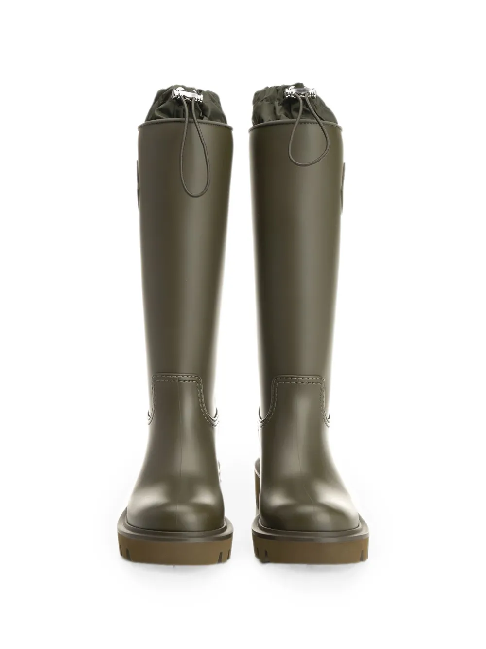 Moncler Kickstream High boots Groen