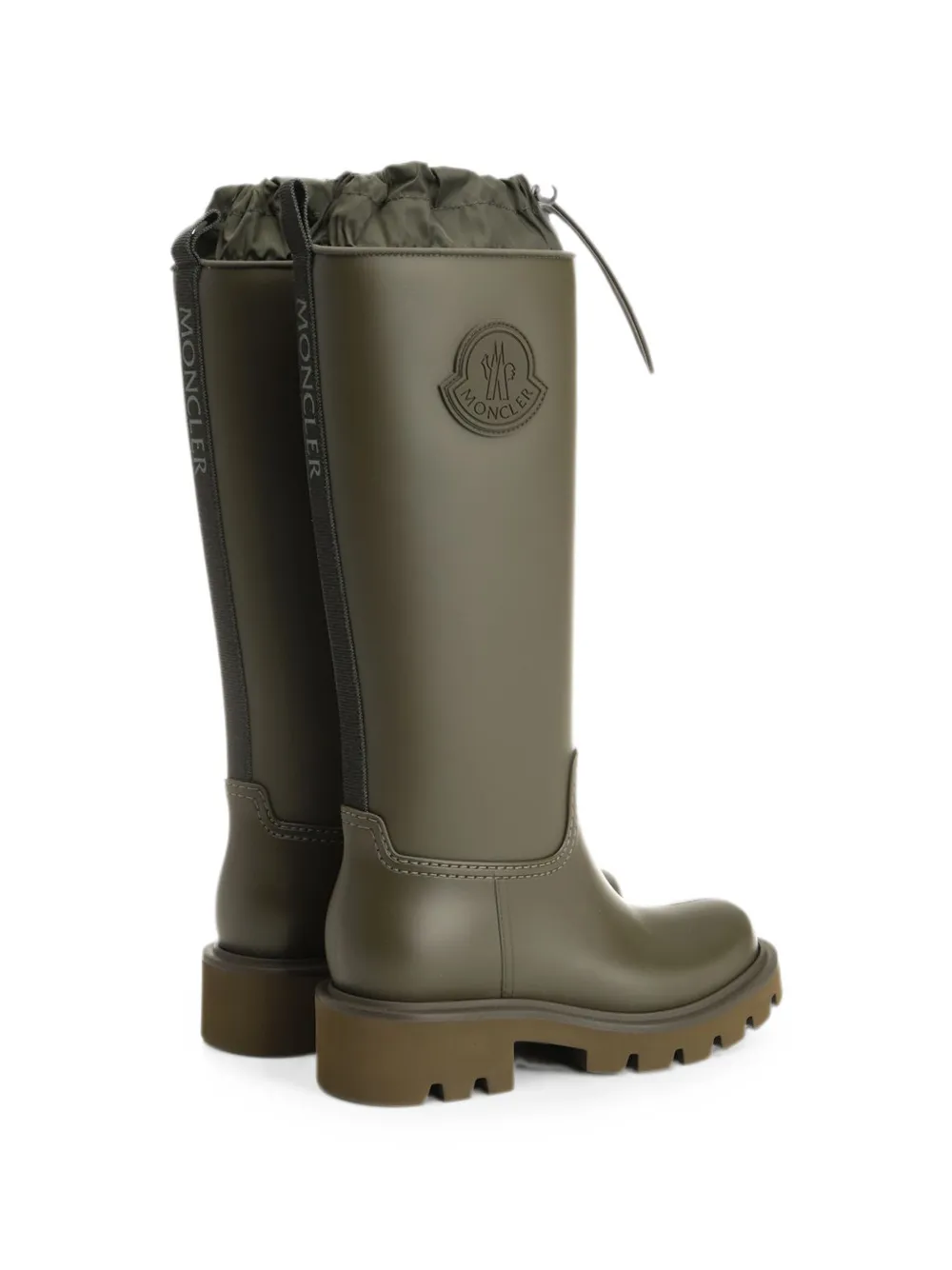 Moncler Kickstream High boots Groen