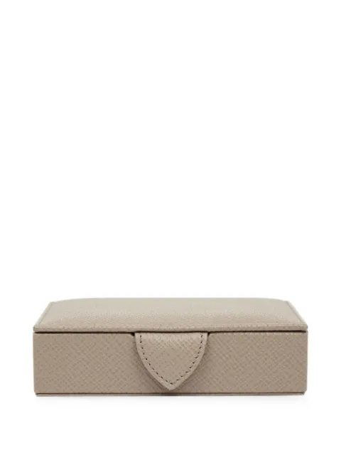 Smythson leather jewellery box