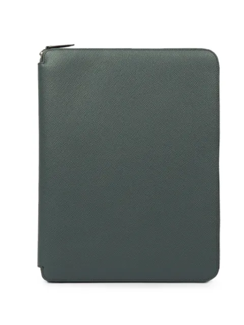 Smythson zip-around writing folder