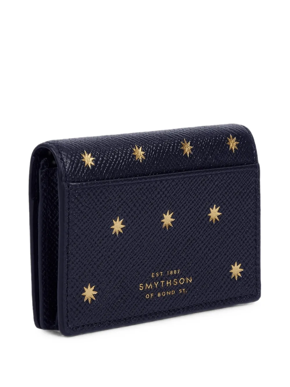 Smythson Stars pasjeshouder Blauw