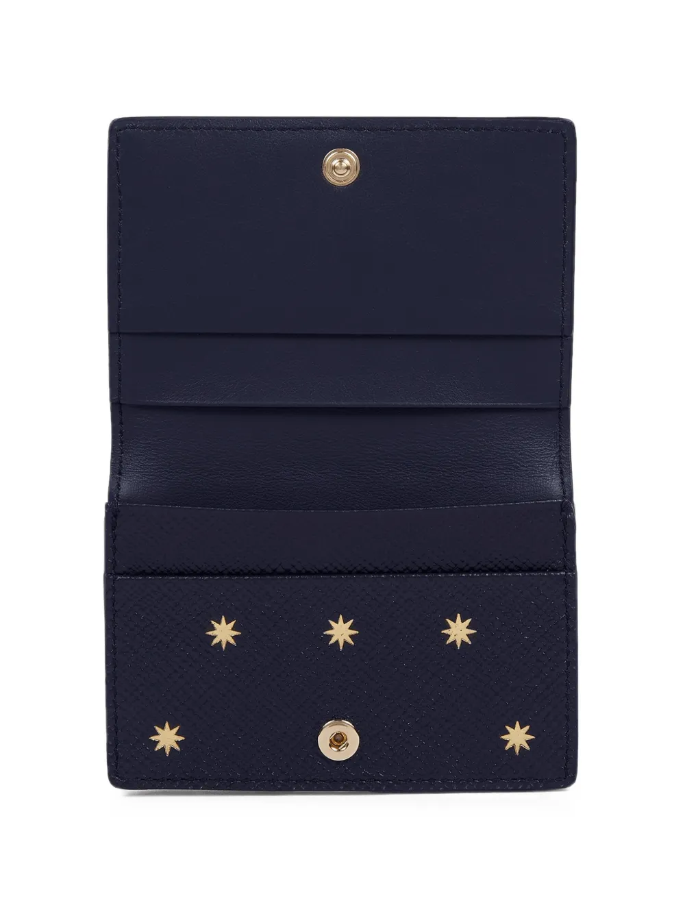 Smythson Stars pasjeshouder Blauw