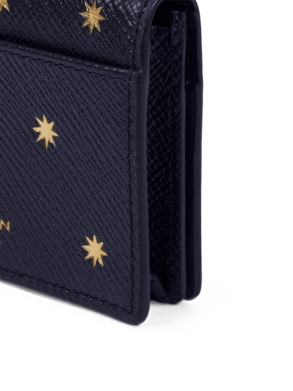 Smythson Stars pasjeshouder Blauw
