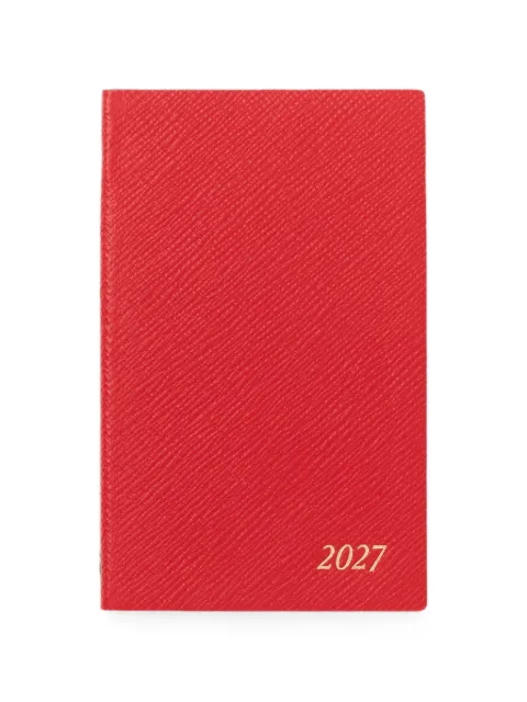 Smythson кожаный ежедневник 2027 Panama