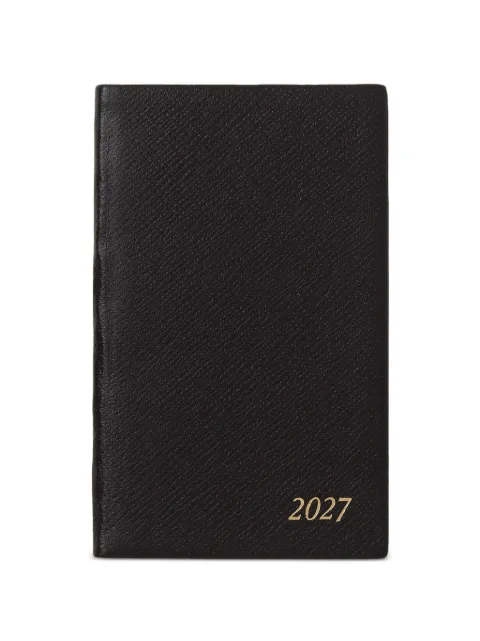 Smythson кожаный ежедневник 2027 Panama