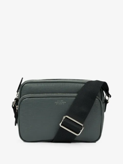 Smythson double-zip shoulder bag