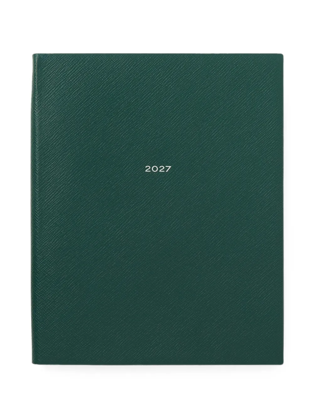 Smythson 2027 Portobello Weekly Vertical Diary | Green | Image 1