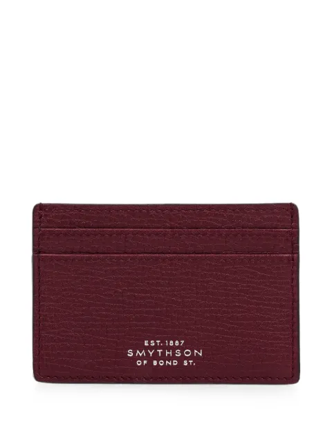 Smythson tarjetero de piel Ludlow