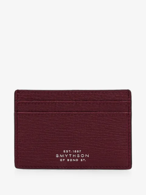 Smythson Ludlow leather card holder
