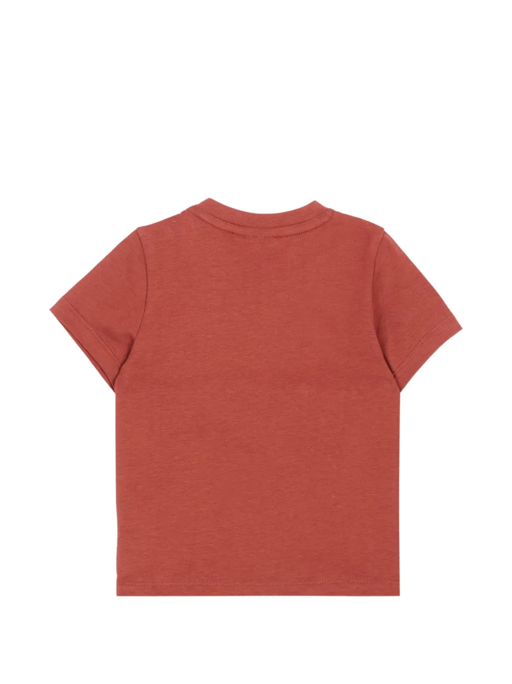BOSS Kidswear T-shirt met drukknopen en logoprint Rood