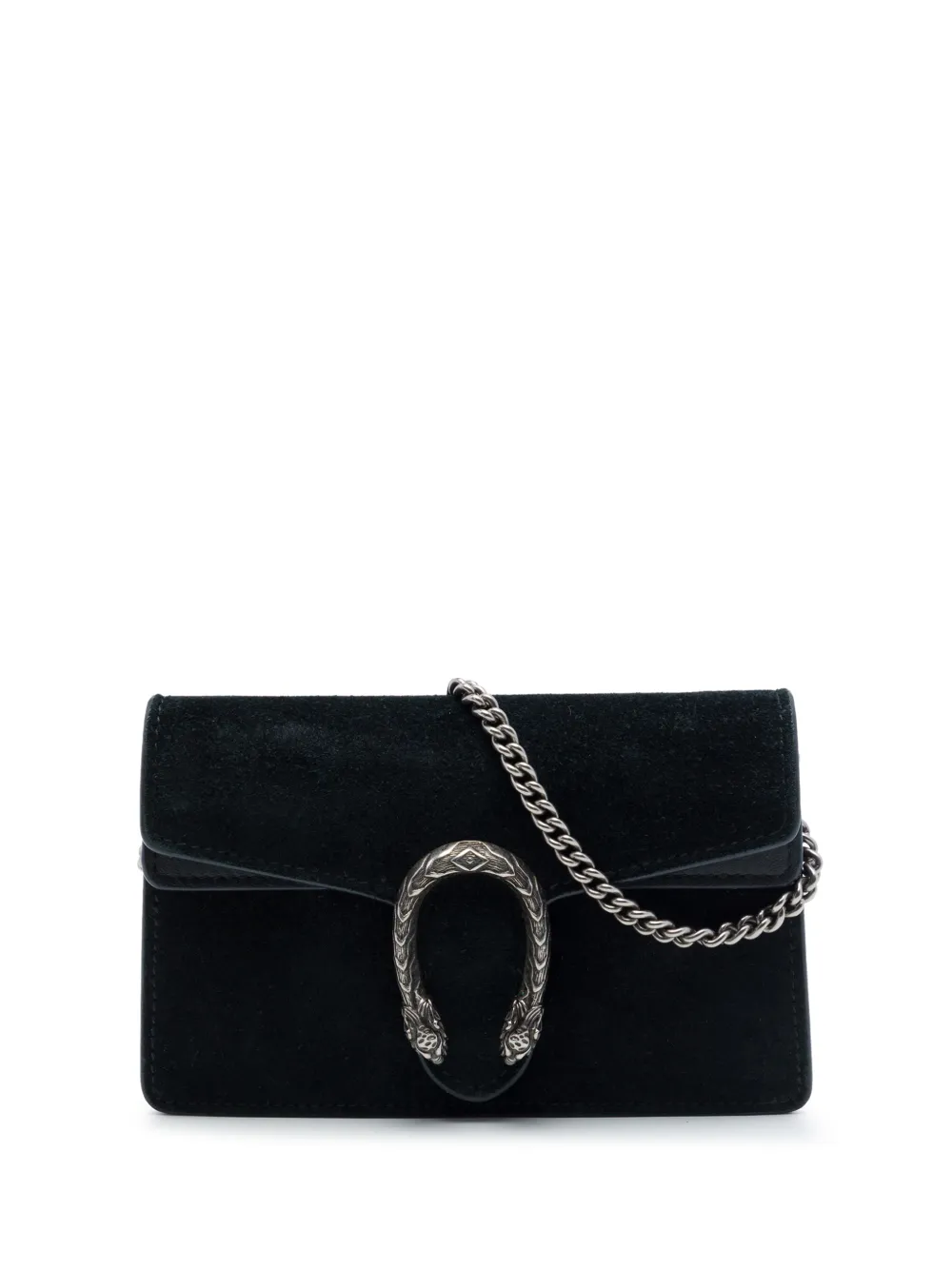 Gucci Pre-Owned 2016-2026 Mini Velvet Dionysus crossbody bag - Black
