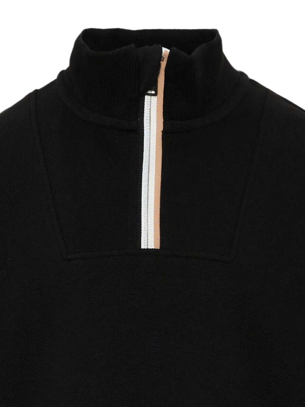 BOSS Kidswear Sweater met rits Zwart