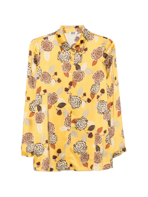 Siyu floral-print shirt
