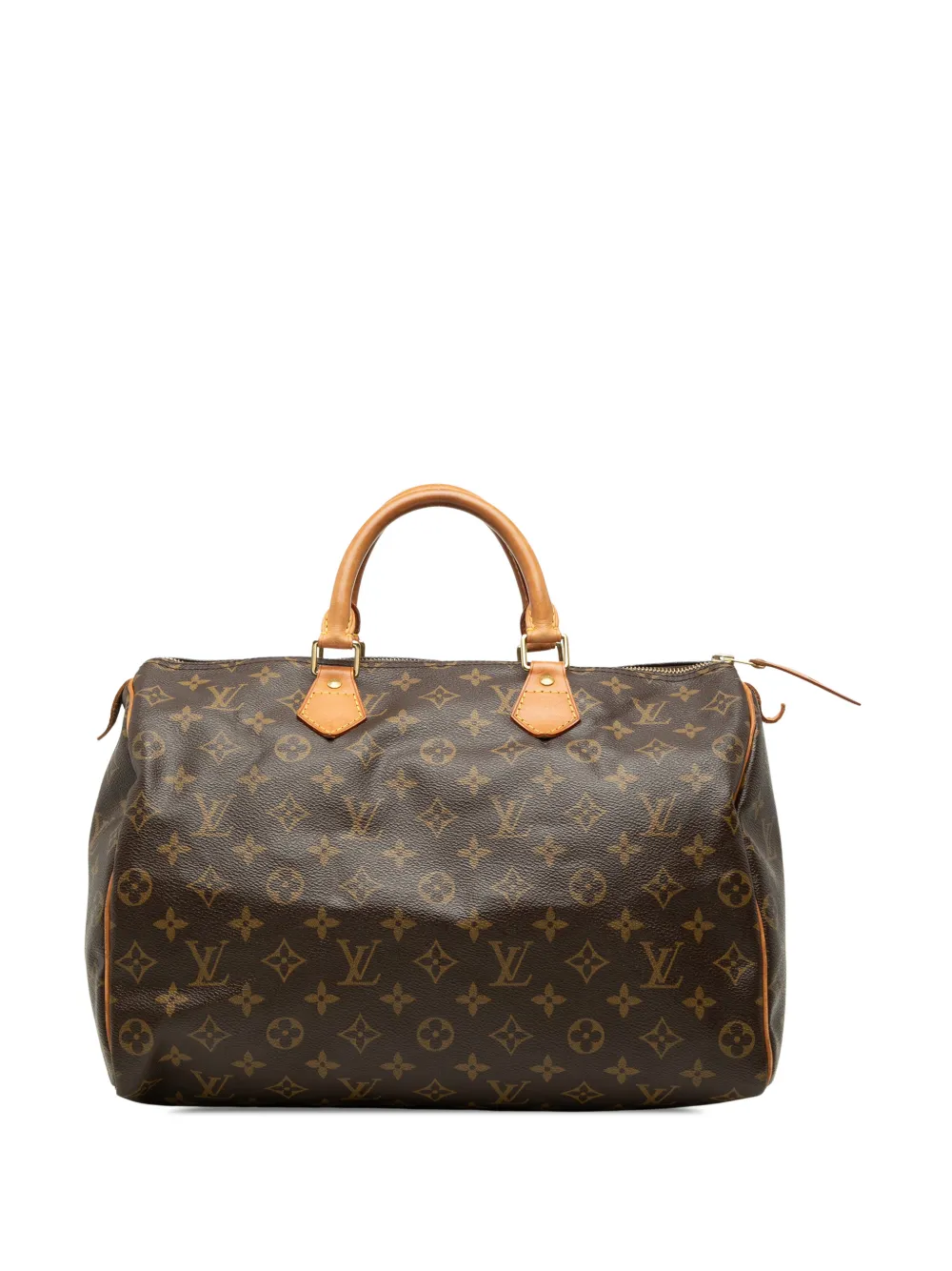 Louis Vuitton Pre-Owned Borsa Boston Speedy 35 con monogramma 2005 - Marrone