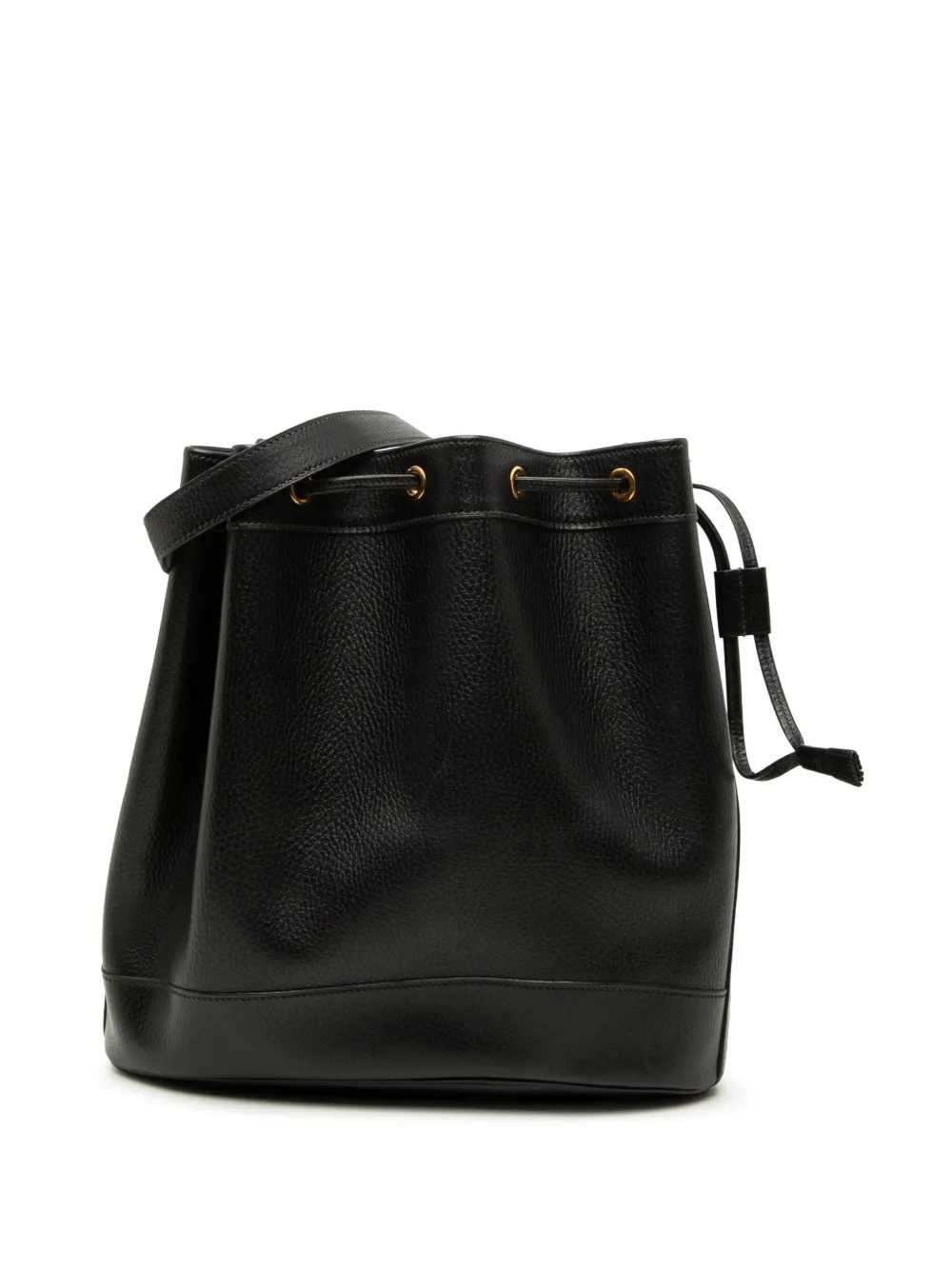 Hermès Pre-Owned 1992-2010 Clemence Market GM bucket bag - Schwarz