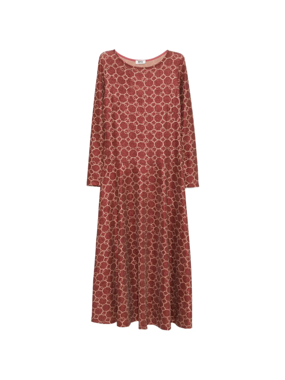 Siyu long-sleeve midi dress