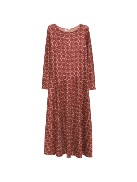 Siyu long-sleeve midi dress