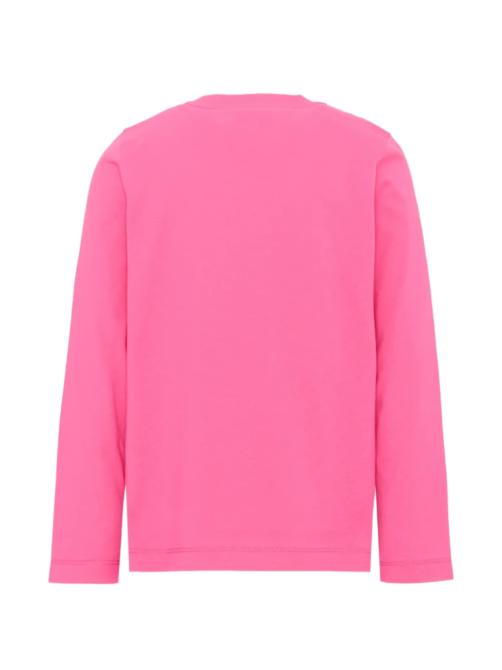 Moschino Kids T-shirt met logoprint Roze