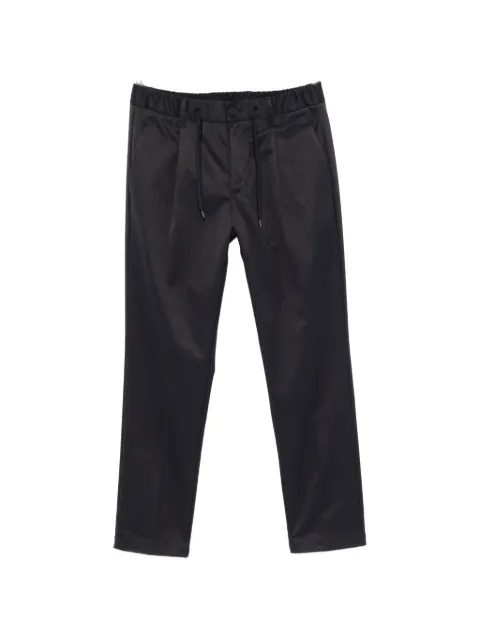 Herno drawstring-waist pleated trousers