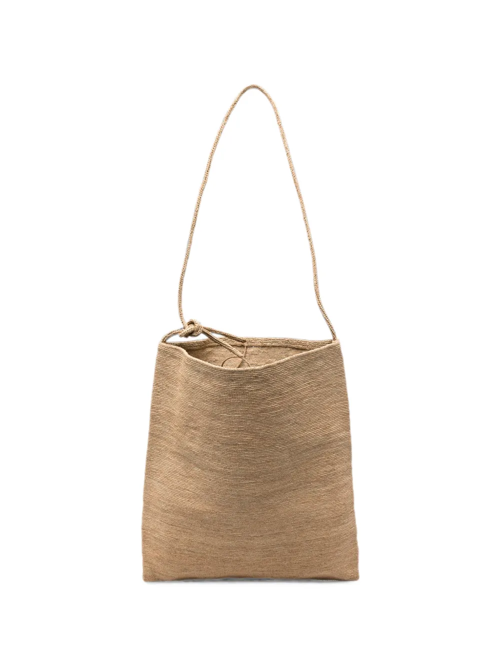 SOPHIE DIGARD woven shoulder bag - Nude
