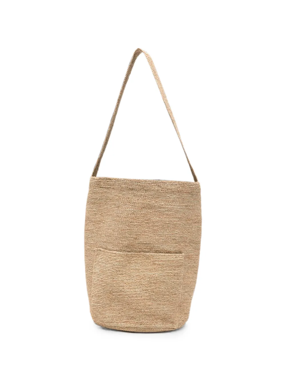 SOPHIE DIGARD woven shoulder bag - Neutrals