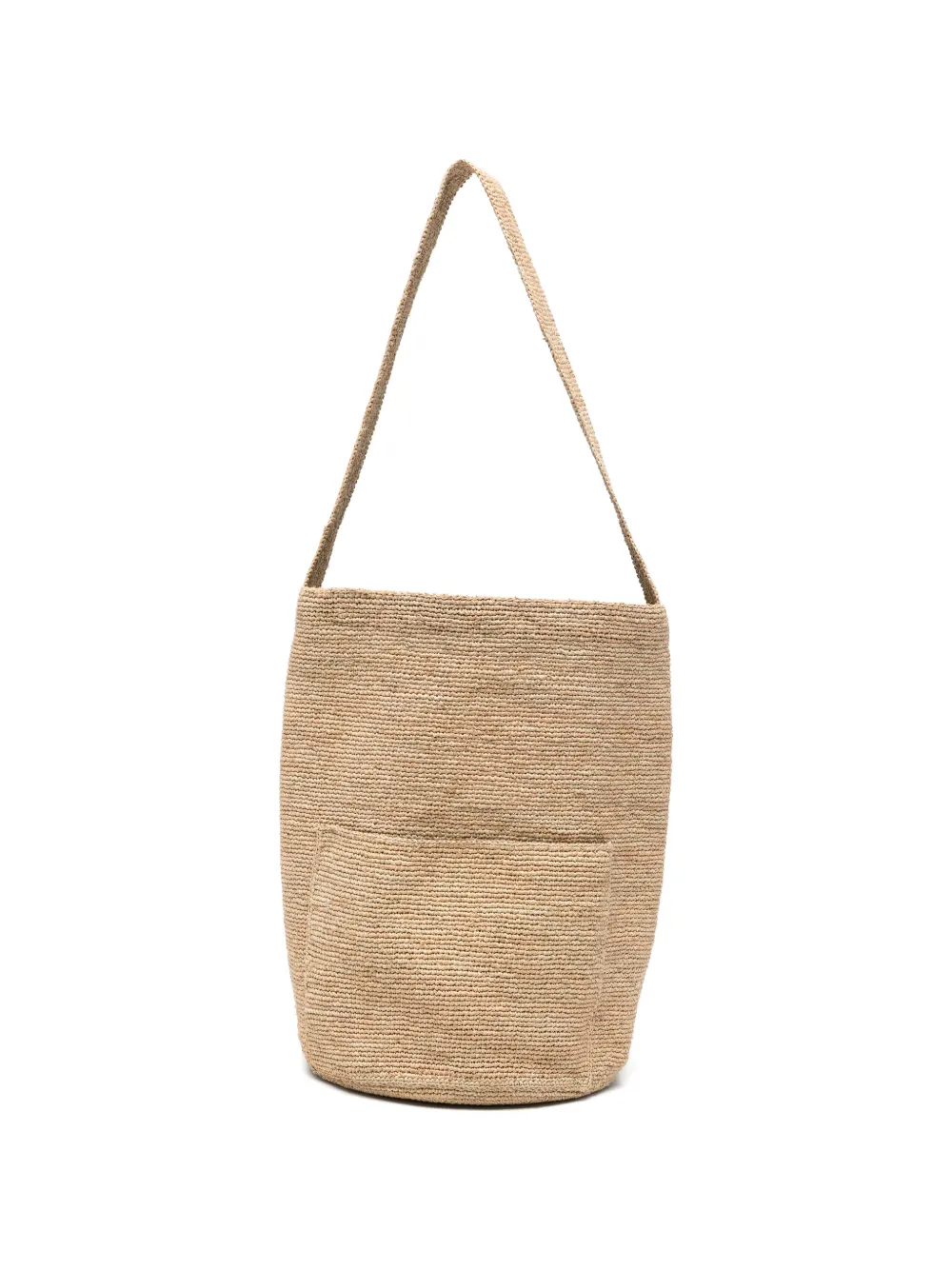 SOPHIE DIGARD woven shoulder bag - Toni neutri