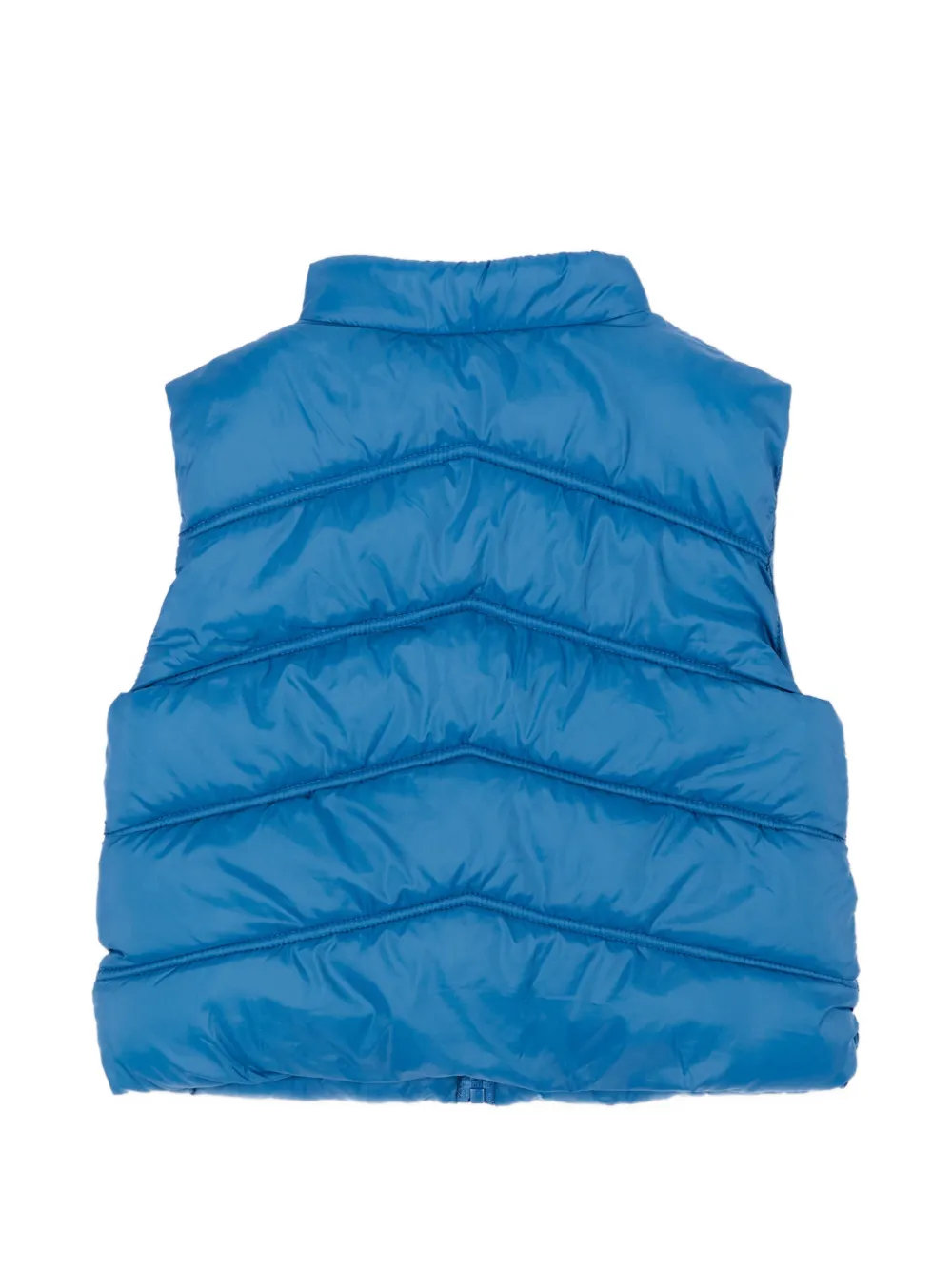 Mayoral Driedelig trainingspak en bodywarmer met grafische print Blauw