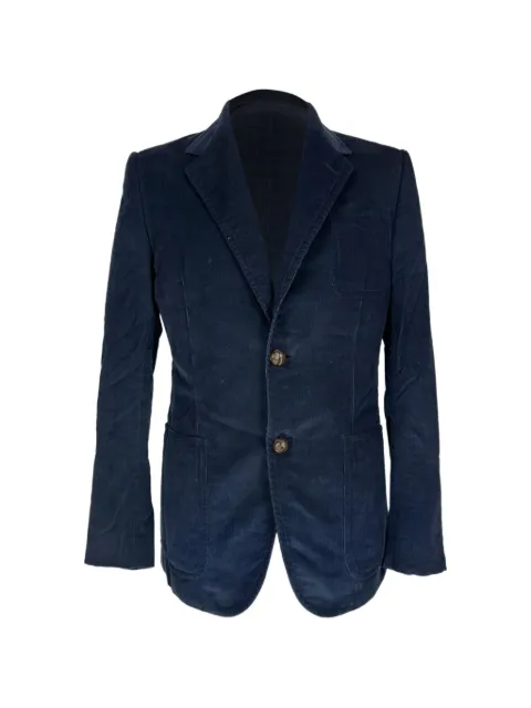Gucci Pre-Owned single-breasted corduroy blazer