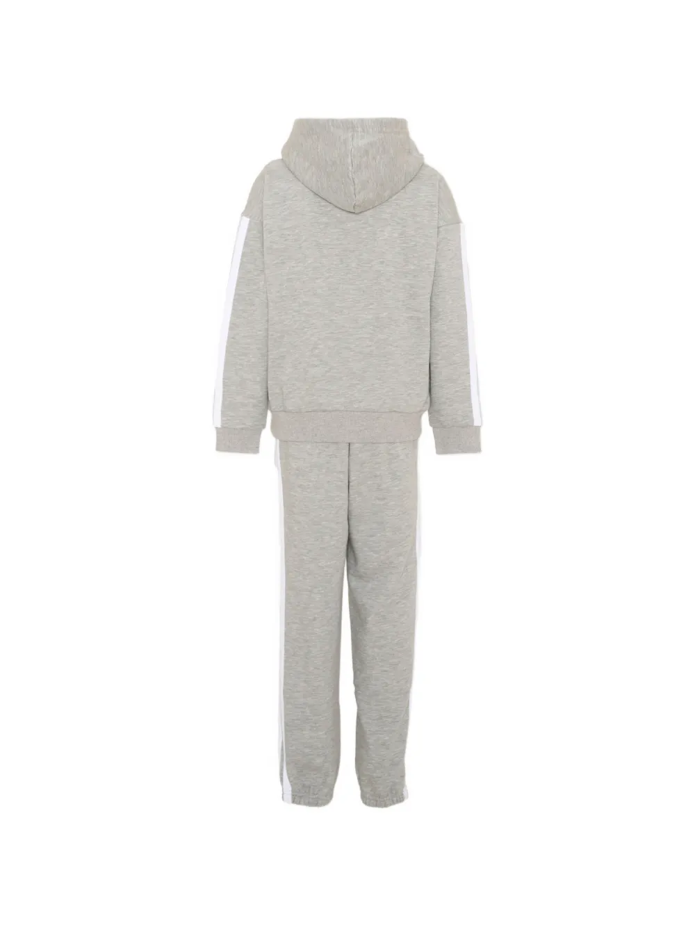 adidas Kids Trainingspak met gestreept detail en logoprint Grijs