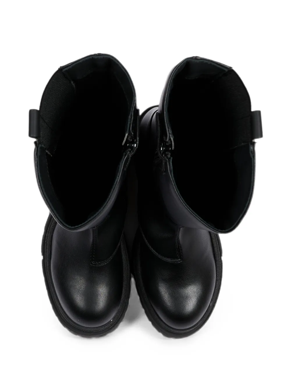 Calvin Klein Kids chunky-sole boots Zwart