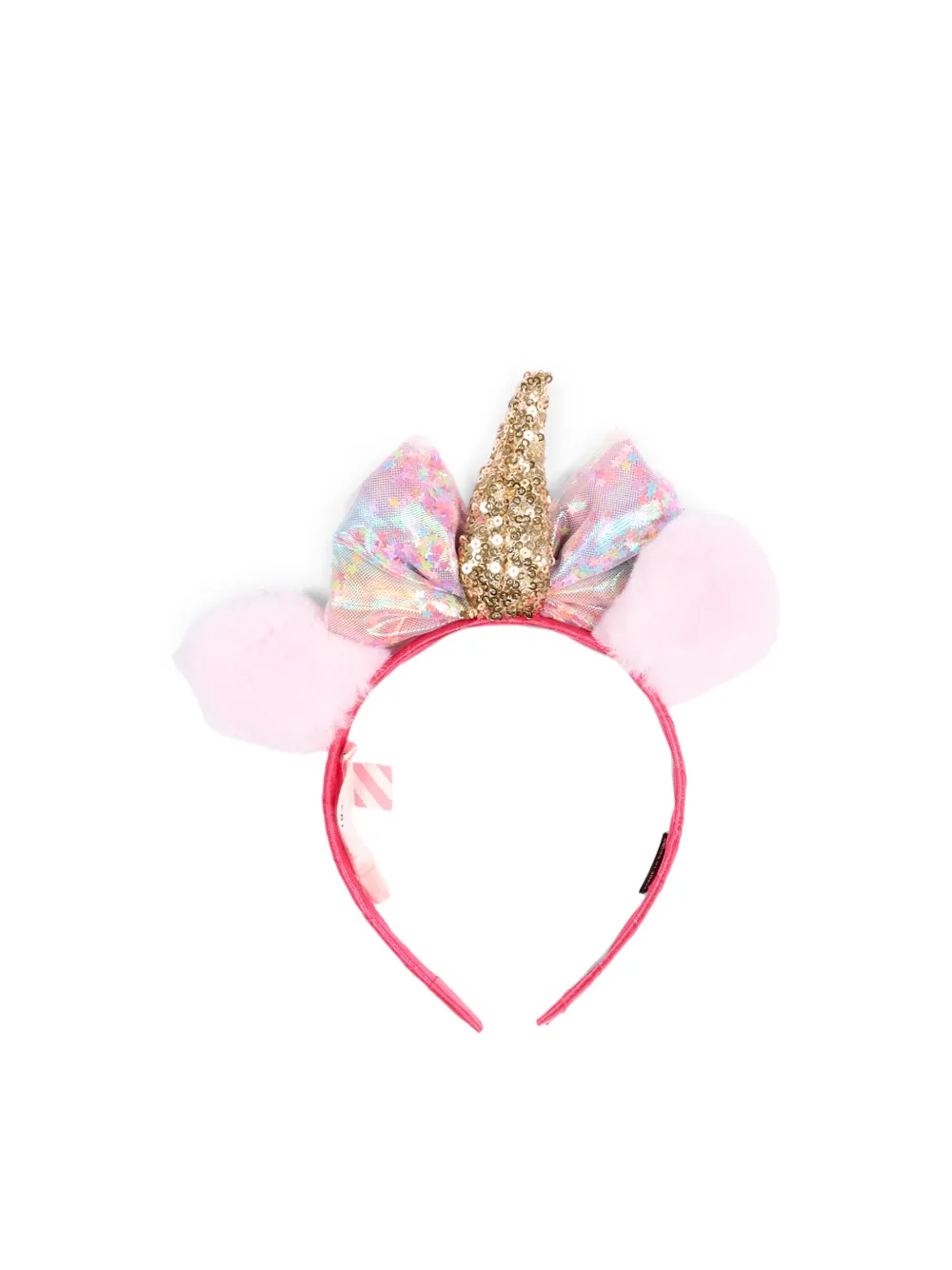 Billieblush sequin-embellished unicorn headband Roze