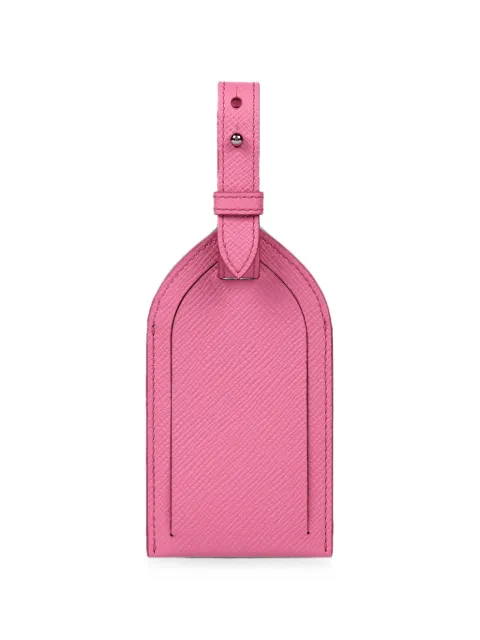 Smythson Panama adjustable luggage tag