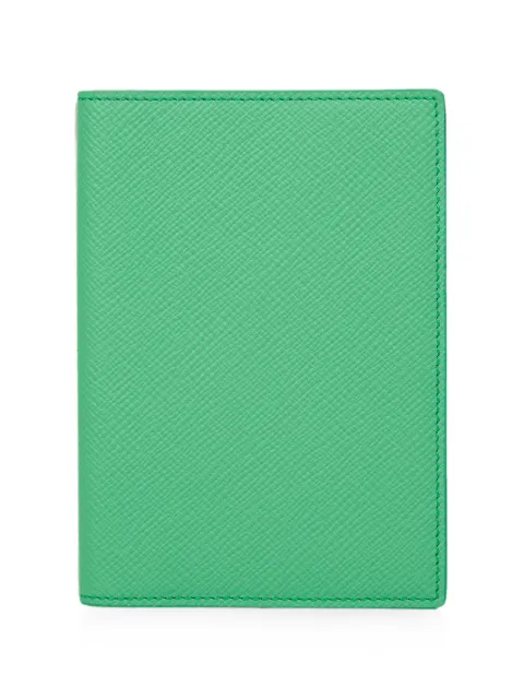 Smythson bifold passport cover