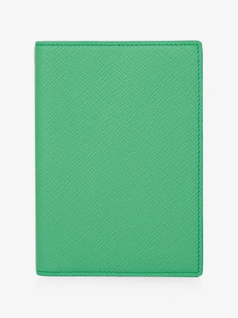 Smythson bifold passport cover