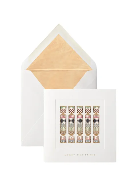 Smythson set de tarjetas Crackers Christmas
