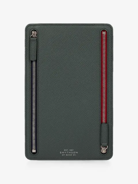 Smythson panama multi-zip case