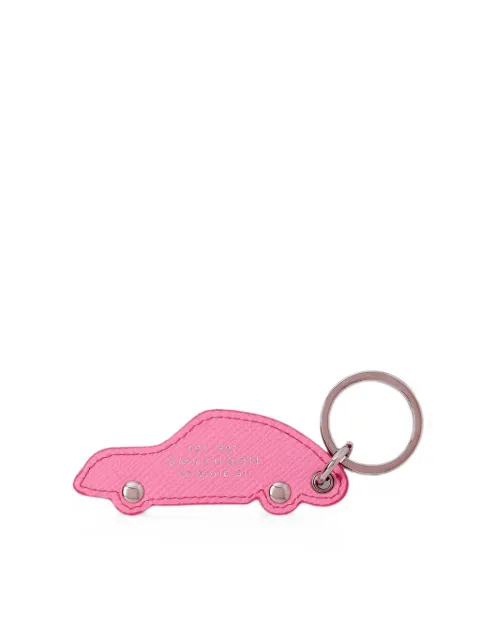 Smythson car-charm keyring