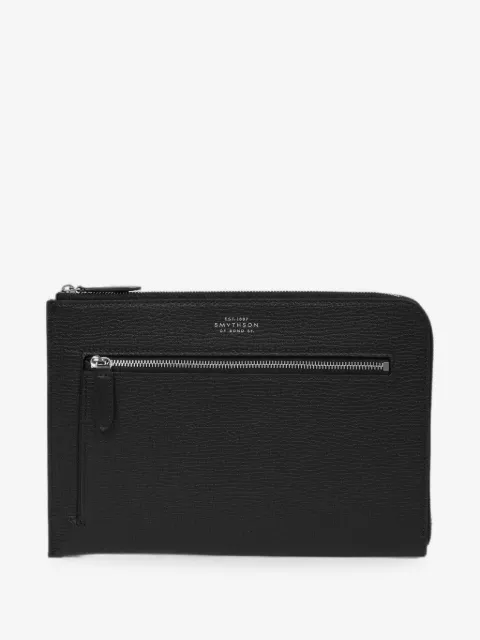 Smythson Ludlow-leather travel organiser pouch